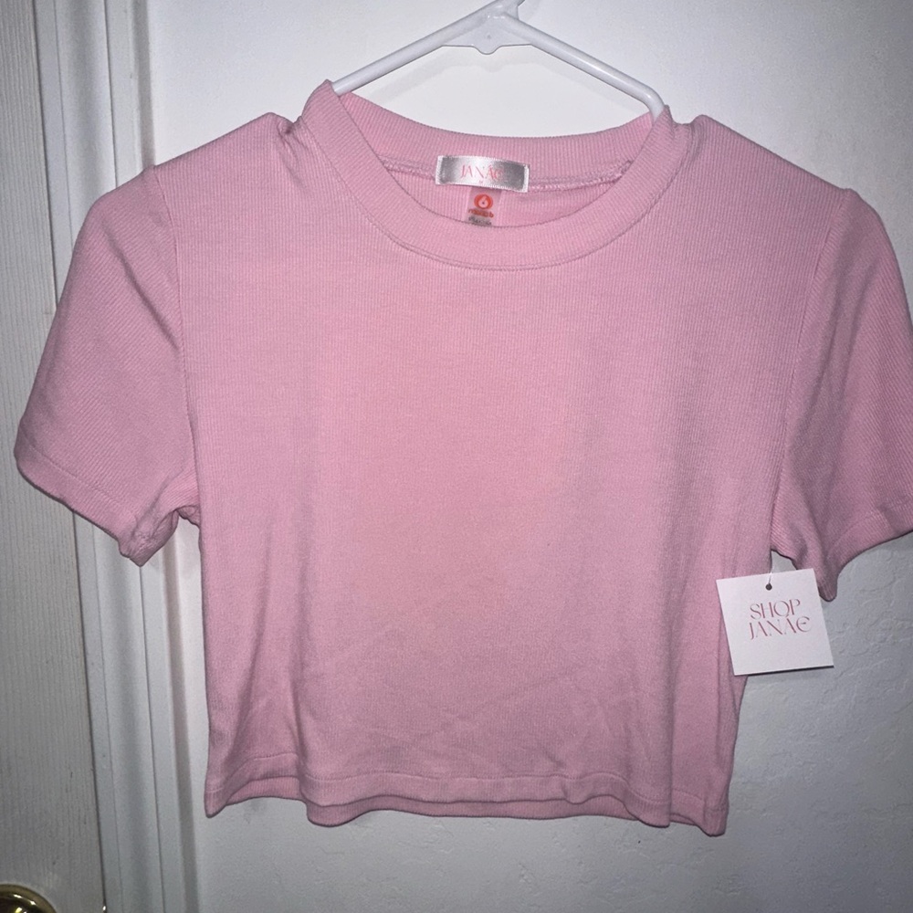 Pink Crop Top